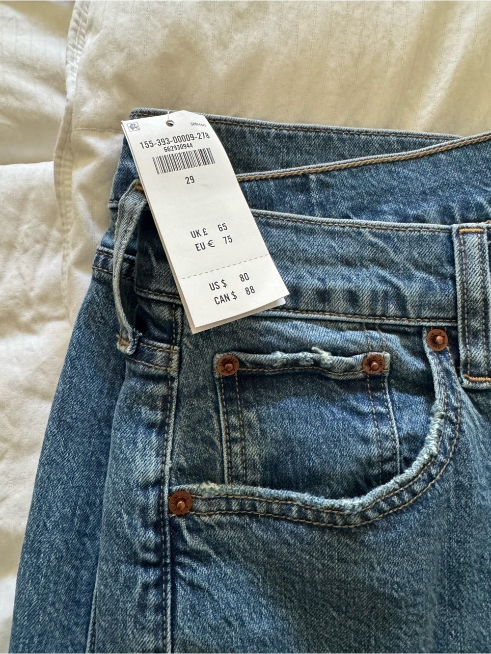 Abercrombie & Fitch Medium Blue High-Rise Women's Jeans